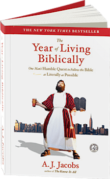 the year of living biblically cover