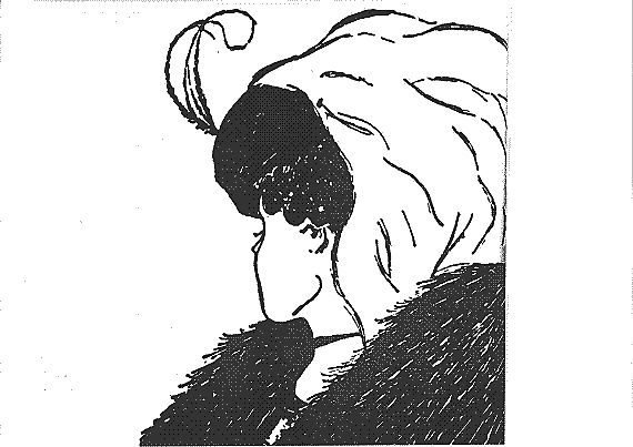 image - is it old or a young woman